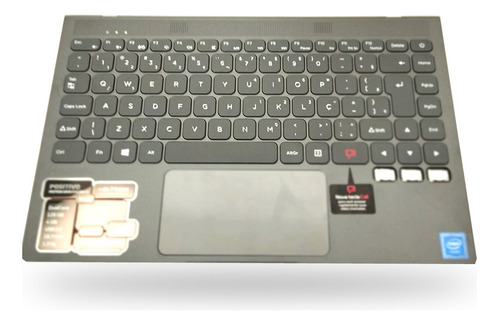 Teclado +carcaça Touch Pad Q464c Q4128c Gray