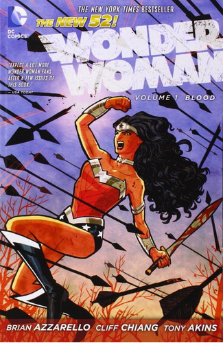 Wonder Woman Vol 1 Blood Tpb Inglés Azzarello New 52!