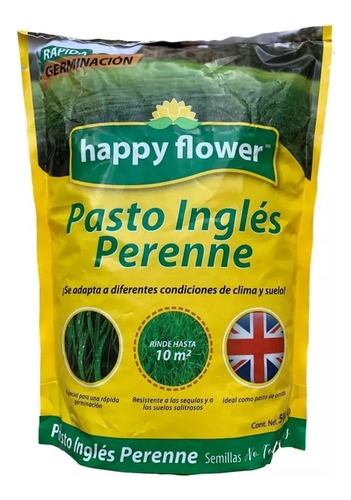 Semilla De Pasto Ingles Para Sol Y Climas Extremos 500 Gms