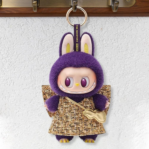 Labubu Peluche De Mochila Figura Llavero Colgante Muñeco De