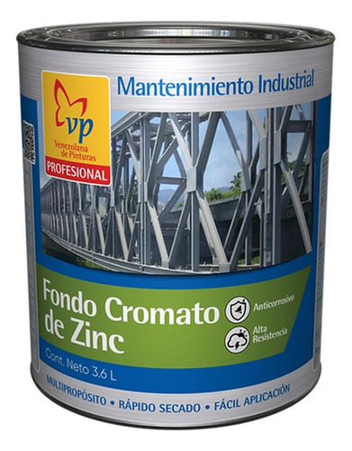 Fondo Cromato De Zinc Vp (cuartico)