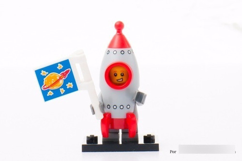 Lego Minifigura Chico-cohete / Rocket Boy Serie 17 71018 
