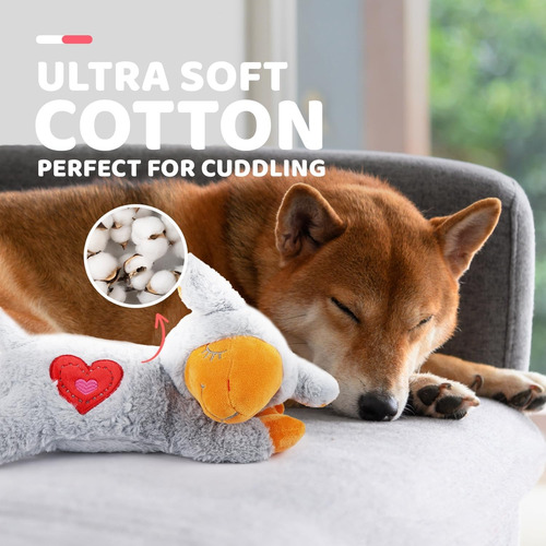 Juguete Para Perro Afp Heart Beat Bunny Antistress Relajante