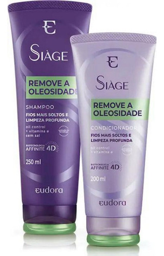 Shampoo + Condicionador Siàge Remove A Oleosidade - Eudora