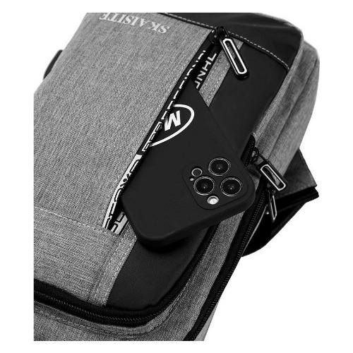 Imagen 4 de 10 de Morral Bandolera Bolso Mochila Cruzada Importada Premium.