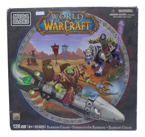 Persecución Barrens Mega Blocks World Warcraft Modelo 91025