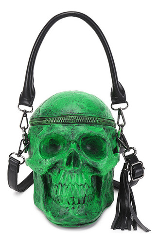 Bolso Bandolera Con Calavera Para Hombre Y Mujer