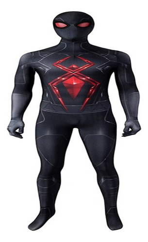 Fwefww Marvel Spider-man Traje Oscuro Cos Traje Oscuro