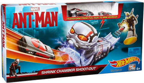 Hotwheels Marvel Ant-man Cámara Reductora Cdf92 Avenger Pist