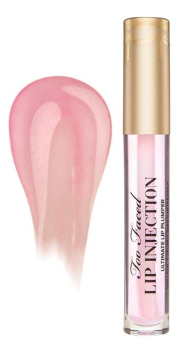 Too Faced Lip Injection Ultimate Lip Plumper, cor rosa claro