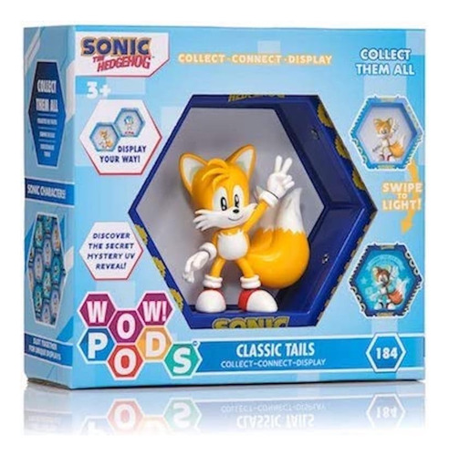 Wow! Pod Sonic The Hedgehog - Classic Tails Con Luz