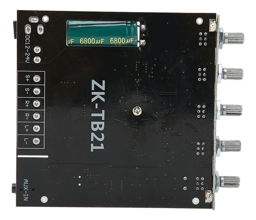 Módulo Amplificador De Potencia Digital Bt Board 2.1 Canales