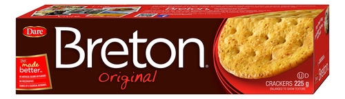 Dare Breton Crackers  Snacks De Fiesta Sin Sabores Artificia