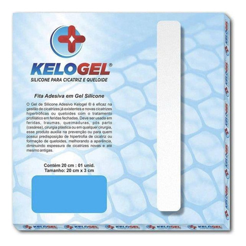 Fita Adesiva Em Gel 20 X 3cm Cicatrizes - Kelogel