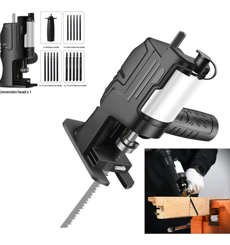 Adaptador De Sierra Recíproca, Taladro Eléctrico A Sierra El