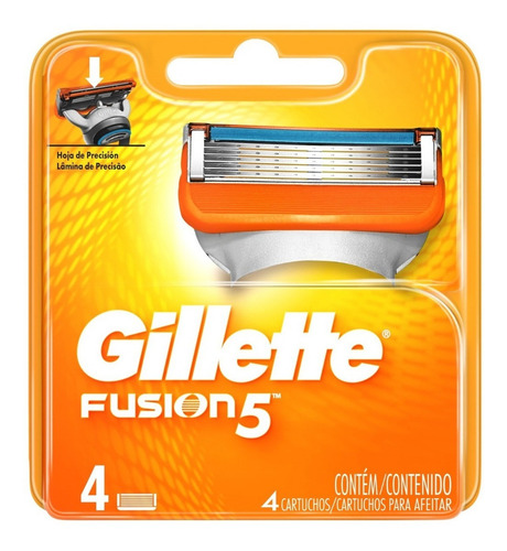 4 Repuestos Para Maquina De Afeitar Gillette Profusion5