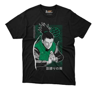 Playera Naruto Anime Shikamaru Nara Madara Akatsuki