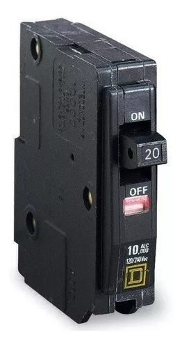 Pastilla Interruptor Termomagnético 1p20a Qo120 Schneider