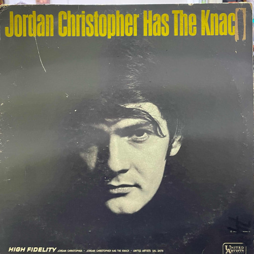 Disco Vinilo Jordan Christopher Has  The Knack