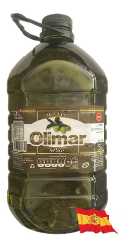 Aceite Puro Oliva Olimar 3 Pzs C/u 5litros España Env