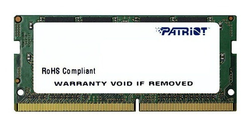 Memoria Sodimm Ddr4 Patriot (psd44g240081s) 4gb Signature