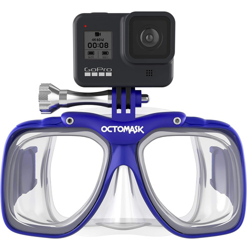 Octomask - Máscara De Buceo Con Soporte Para Todas Las Gopro