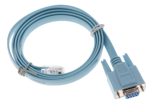 Db 9pin Rs232 Ethernet Adaptador Azul