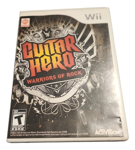 Guitar Hero Warriors Of Rocks Wii Fisico (Reacondicionado)