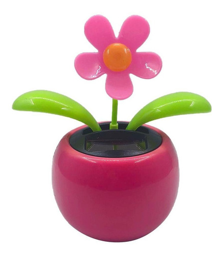 Imagen 12 de 12 de 2 Uds Juguete De Flor De Baile Con Solapa Con Energía Solar