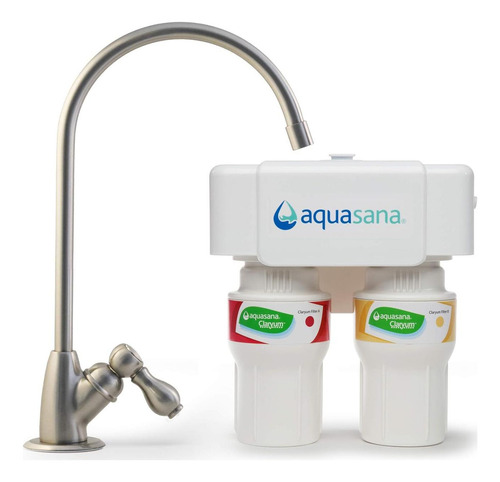 Filtro De Agua Aquasana Aq-5200.55 - 2 Etapas Níquel