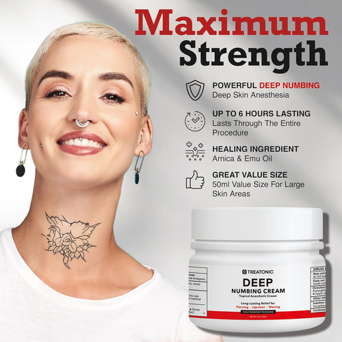 Crema Anestésica Profunda Marca Modelo Específico