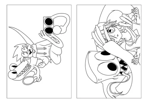 Desenhos de Rainbow Friends 2 para Colorir