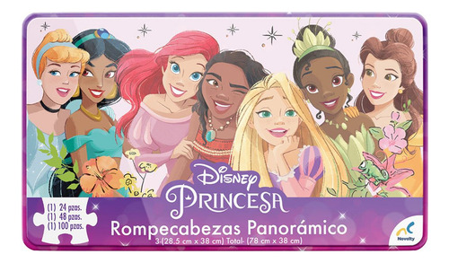 Rompecabezas Panorámico 172 Piezas- Princesas Disney
