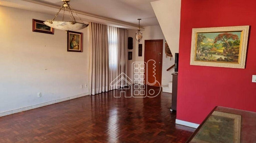 Imagem 16 de 30 de Cobertura Com 3 Dormitórios À Venda, 240 M² Por R$ 2.200.000,00 - Icaraí - Niterói/rj - Co0466