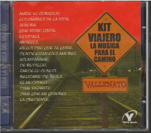 Cd - Kit Viajero / La Musica Para El Camino Vallenato