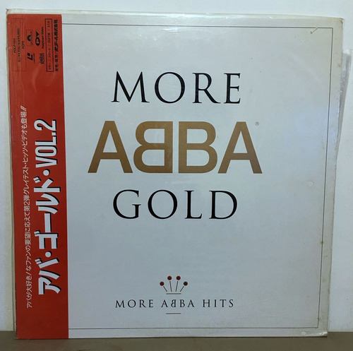 Abba - More Abba Gold . Laserdisc Japonés