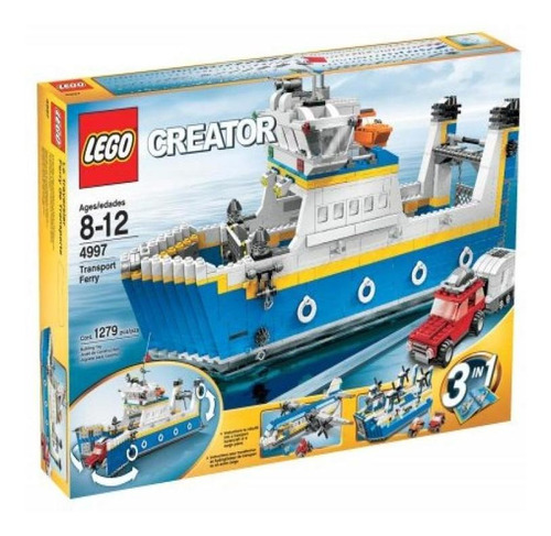 Set Construcción Lego Creator Ferry De Transporte 1279