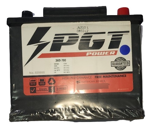 Bateria De 700 Amperios Grupo 36d