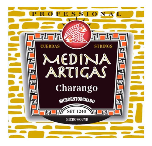 Encordado Para Charango Medina Artigas 1240 Special