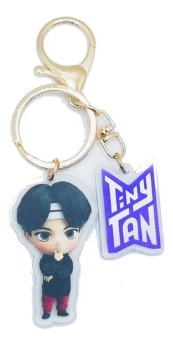 Llavero Coreano De Moda Kpop / Tiny Tan Jin (5 Piezas)