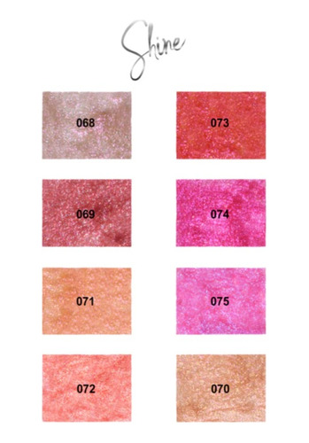 Lip Gloss Shine Ruby Rose Tono 69 - Hb 8224