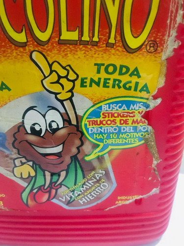 Antiguo Envase/pote - Chocolino - Bagley - Plastico Vacio (Usado)