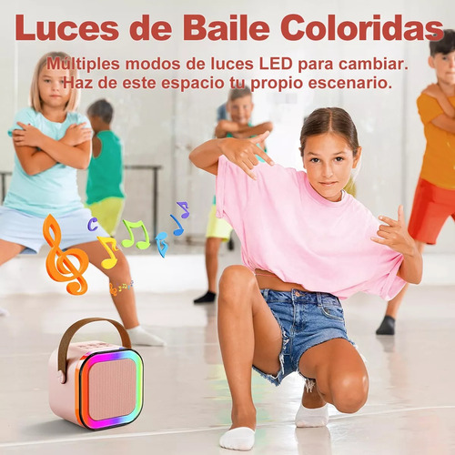 Microfones Sem Fio Bocina Karaoke Infantil 2 Para Crianças