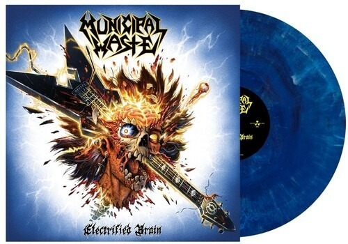 Municipal Waste Electrified Brain Lp Blue Vinyl