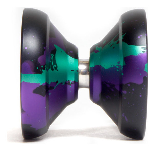 Magicyoyo V12 Metalico Con Accesorios Purpura Con Negro