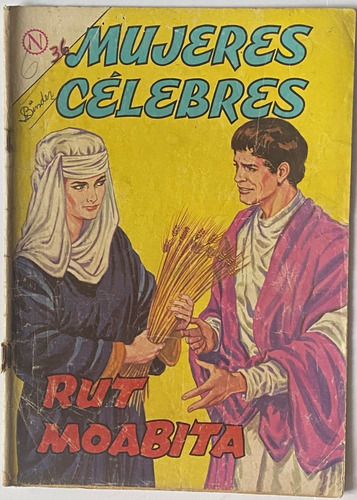 Mujeres Célebres, Nº 36, Rut Moabita, Novaro, 1963, A1b4