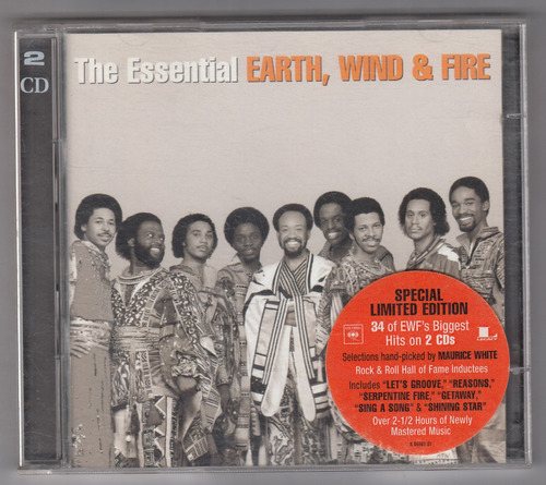 Earth, Wind & Fire The Essential 2 Cd´s Original Qqi. Ag. Pb