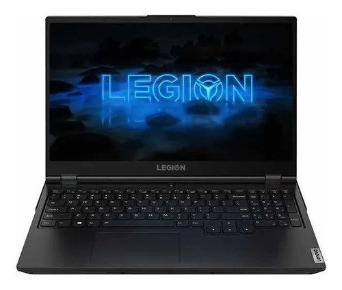 Notebook gamer  Lenovo Legion 5i negra 15.6", Intel Core i7 10750H  16GB de RAM 512GB SSD, NVIDIA GeForce RTX 2060 120 Hz 1920x1080px Windows 10 Home