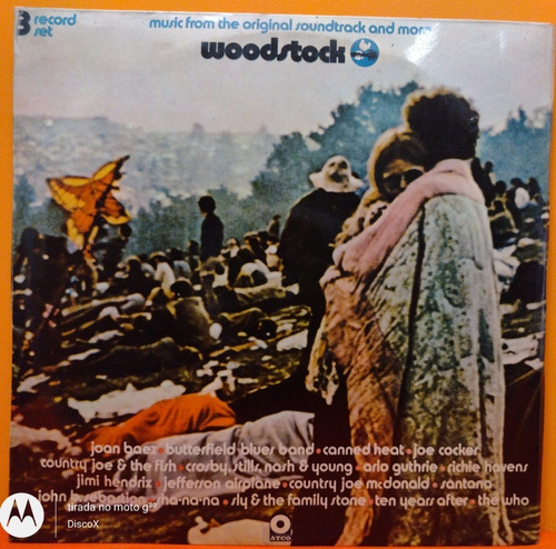 Woodstock Music From The Original Soundtrack Lp Disco Vinil
