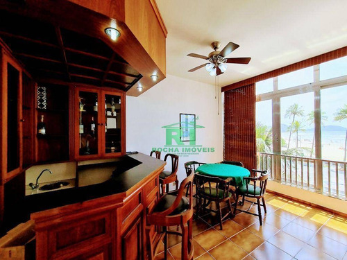 Imagem 1 de 24 de Apartamento Frente Mar, Vista Para O Mar, 3 Dormitórios, Pitangueiras, Guarujá/sp - Ap5565
